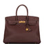 Hermes Birkin 35 Havane Clemence Gold Hardware