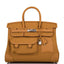 Hermes Birkin 35cm Desert/Sesame Swift and Toile Canvas "Cargo" Palladium Hardware
