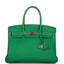Pre-owned Hermes Birkin 30cm Bambou Togo Palladium Hardware