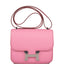 Hermes Mini Constance 18 Bubblegum 5P Epsom Palladium Hardware