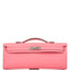Hermes Rose D'ete Swift Kelly Cut Palladium Hardware