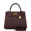 Hermes Kelly Sellier 25 Rouge Sellier Epsom Gold Hardware