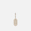 HARLOW LUGGAGE TAG PEBBLE BEIGE