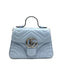 GG Marmont Mini Top Handle Bag Blue