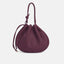 INA BAG LARGE PEBBLE BORDEAUX