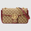 GG Marmont small shoulder bag Red Leather
