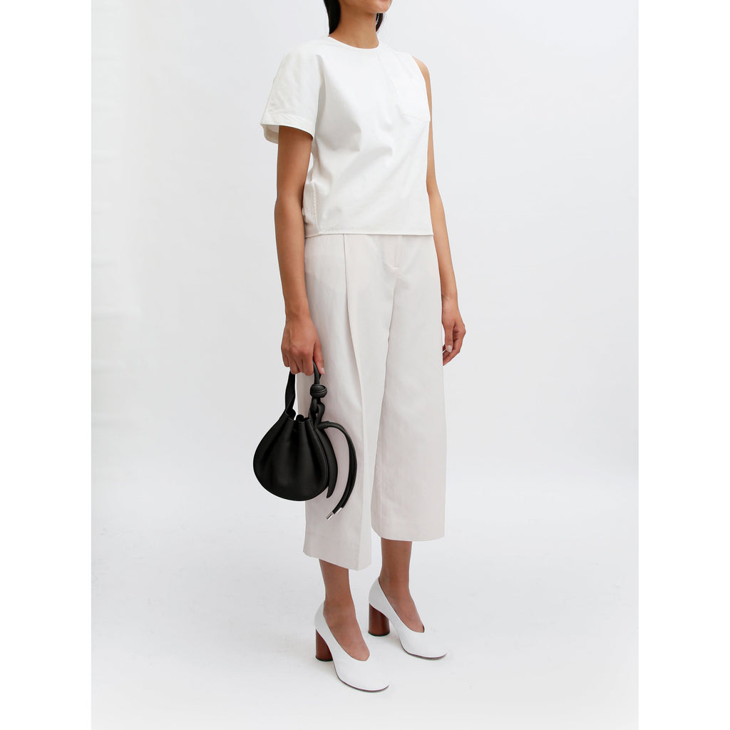 INA MINI CROSSBODY PEBBLE BLACK