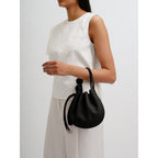 INA MINI CROSSBODY PEBBLE BLACK