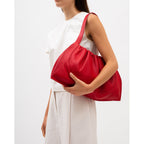 Ana Tote Large Pebble Red