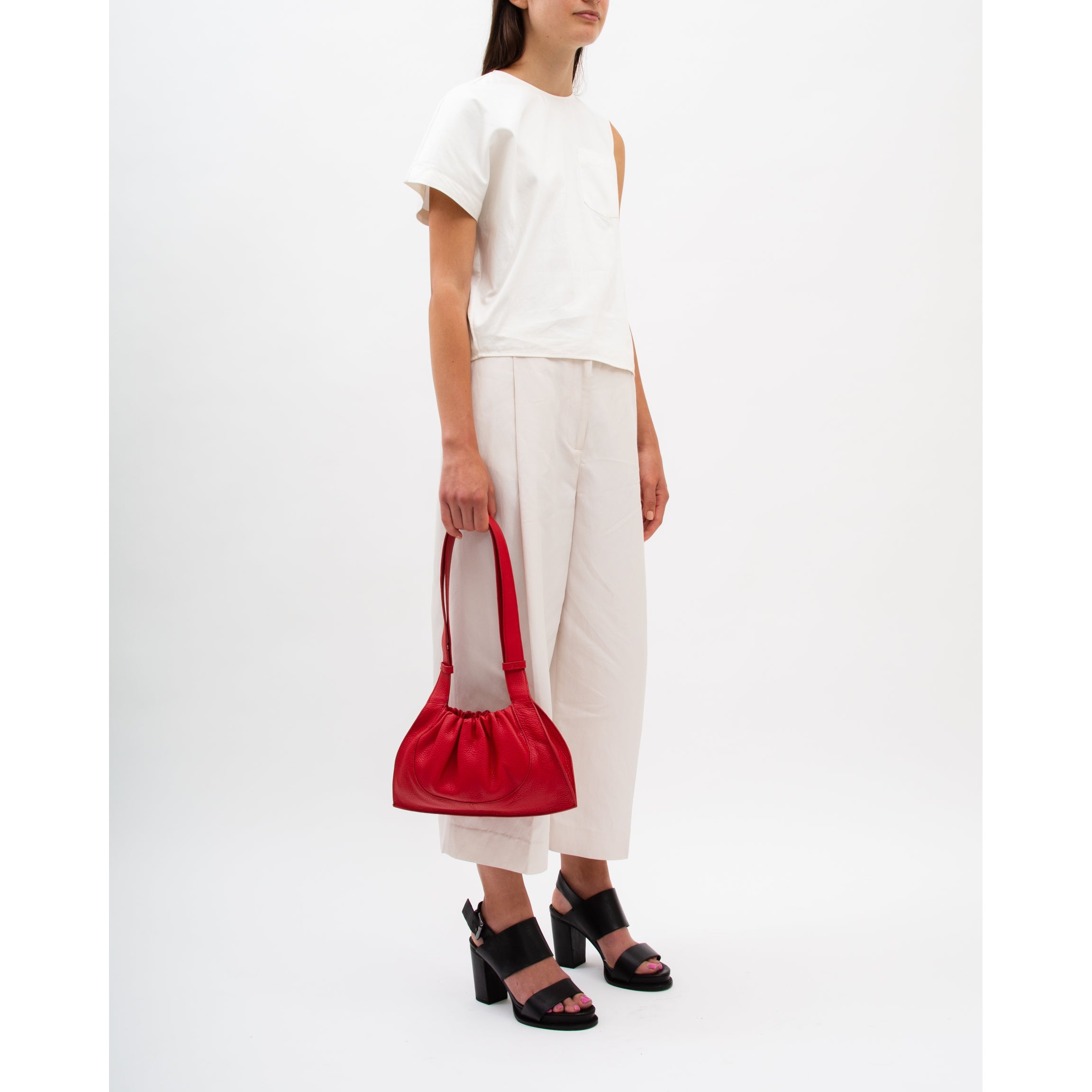 Ana Mini Convertible Pebble Red