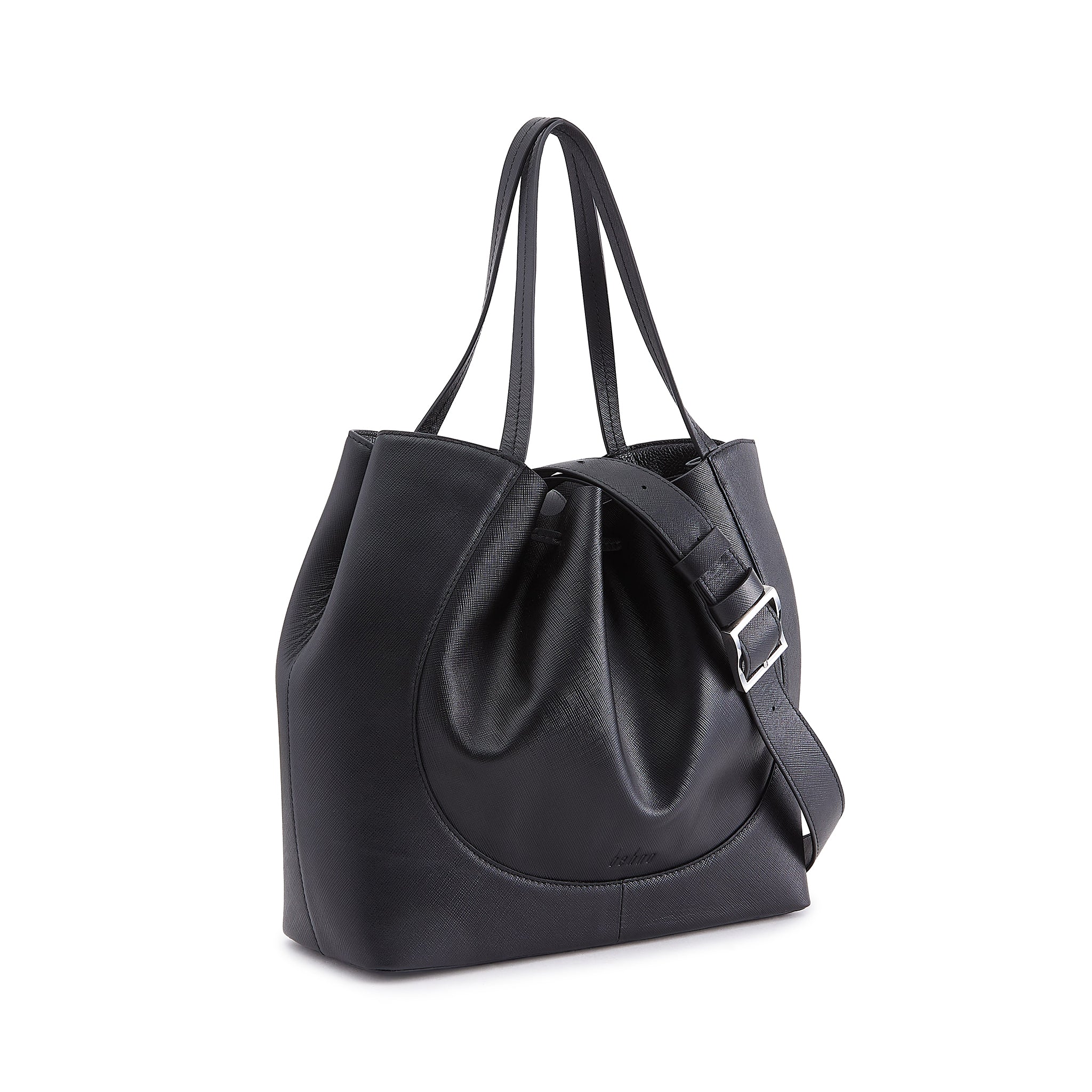 KATRINA SATCHEL SAFFIANO BLACK