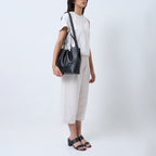 KATRINA SATCHEL SAFFIANO BLACK