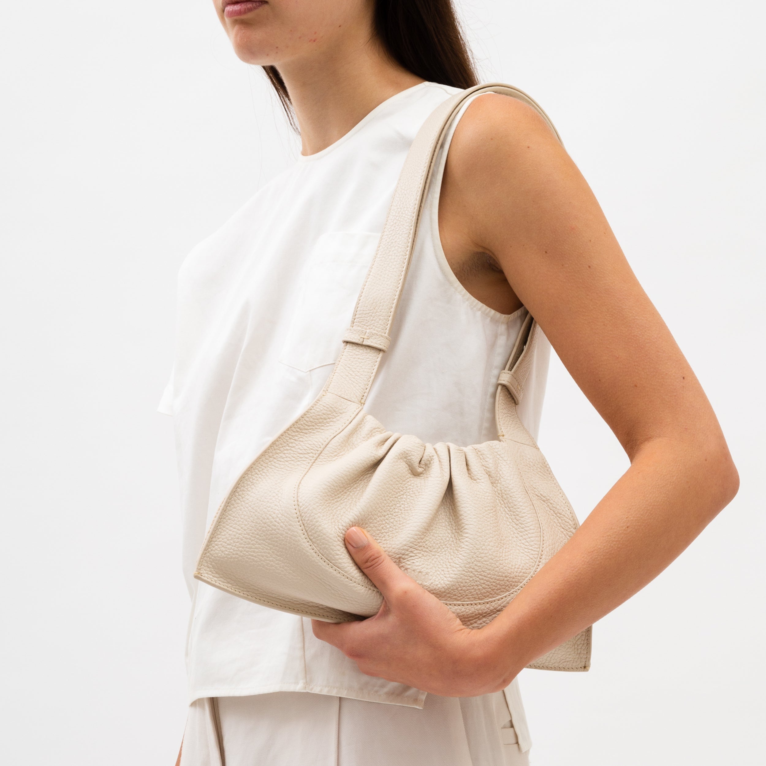 Ana Mini Convertible Pebble Bone