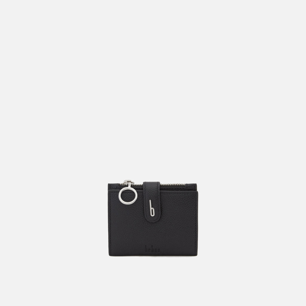 Andrea Mini Wallet Pebble Black