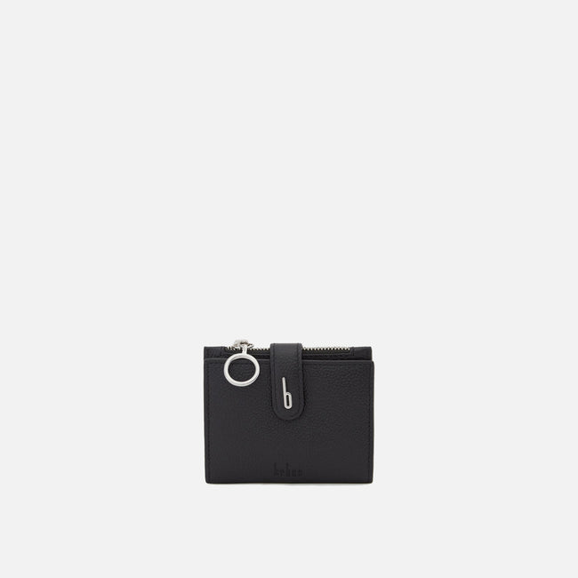 Andrea Mini Wallet Pebble Black Hover Image
