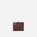 Andrea Mini Wallet Pebble Bordeaux