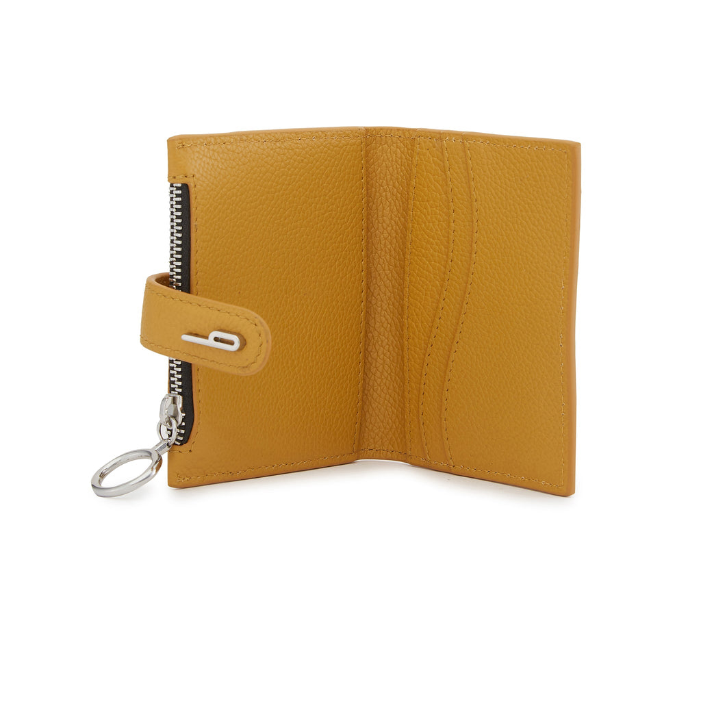 Andrea Mini Wallet Pebble Mustard