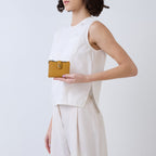 Andrea Mini Wallet Pebble Mustard