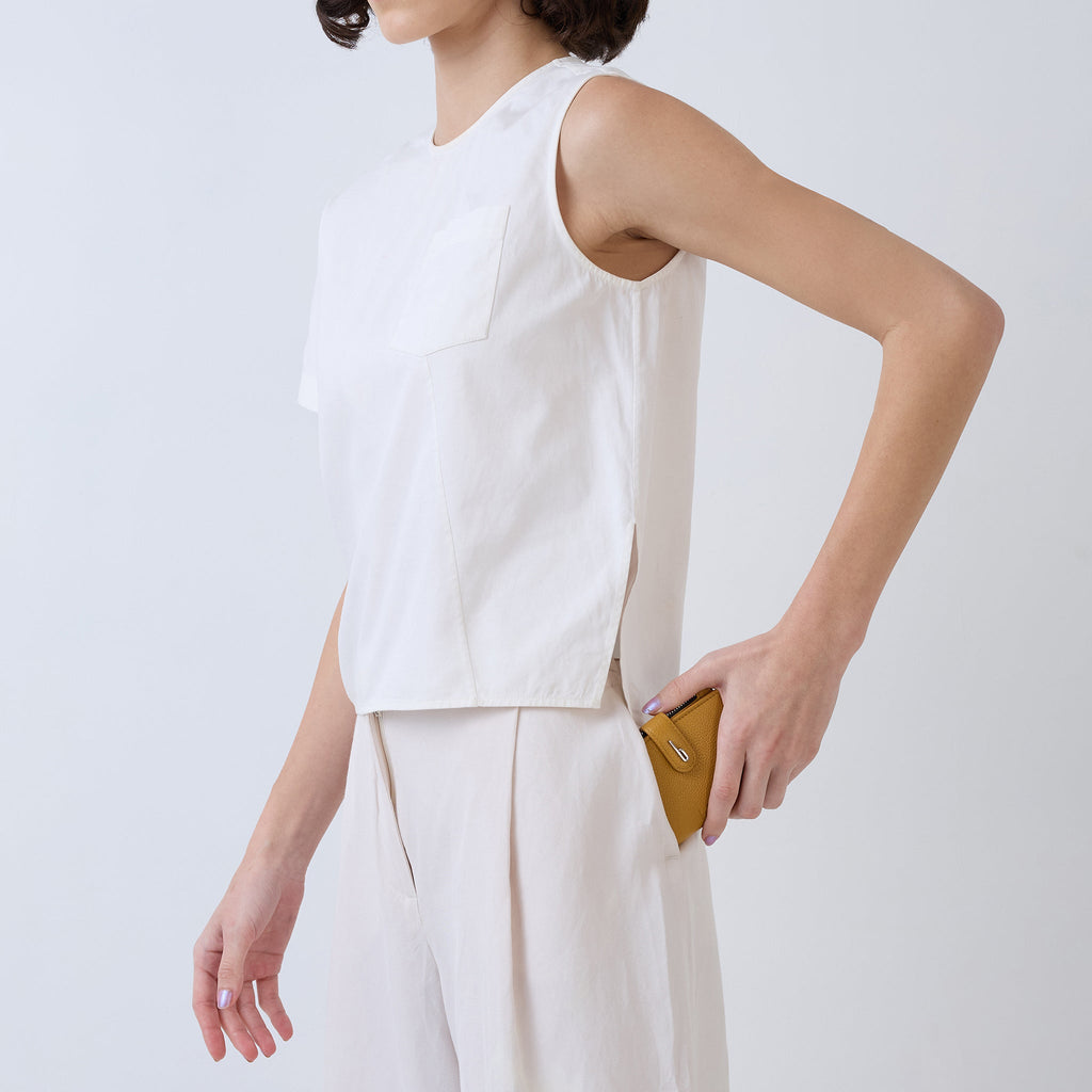 Andrea Mini Wallet Pebble Mustard