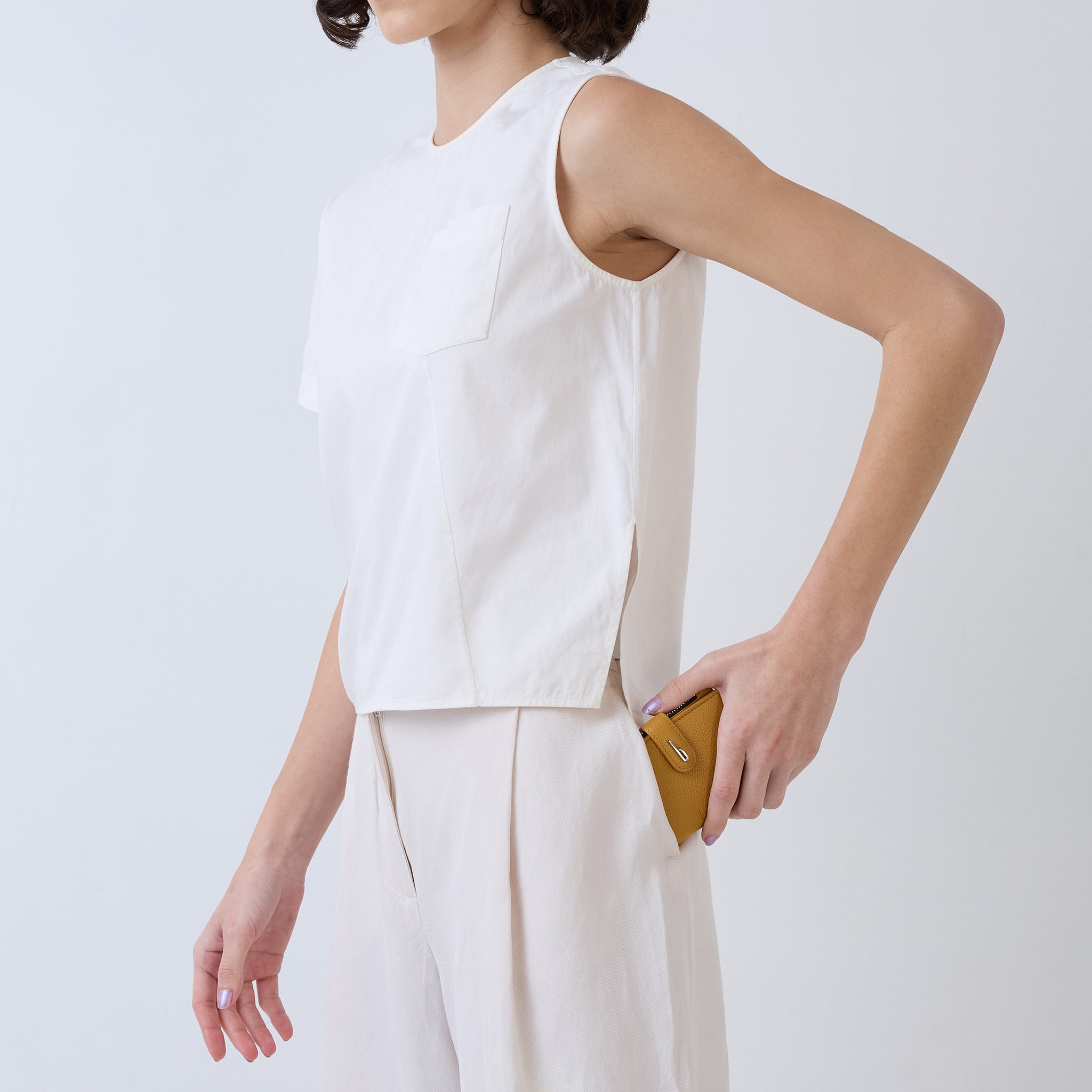 Andrea Mini Wallet Pebble Mustard