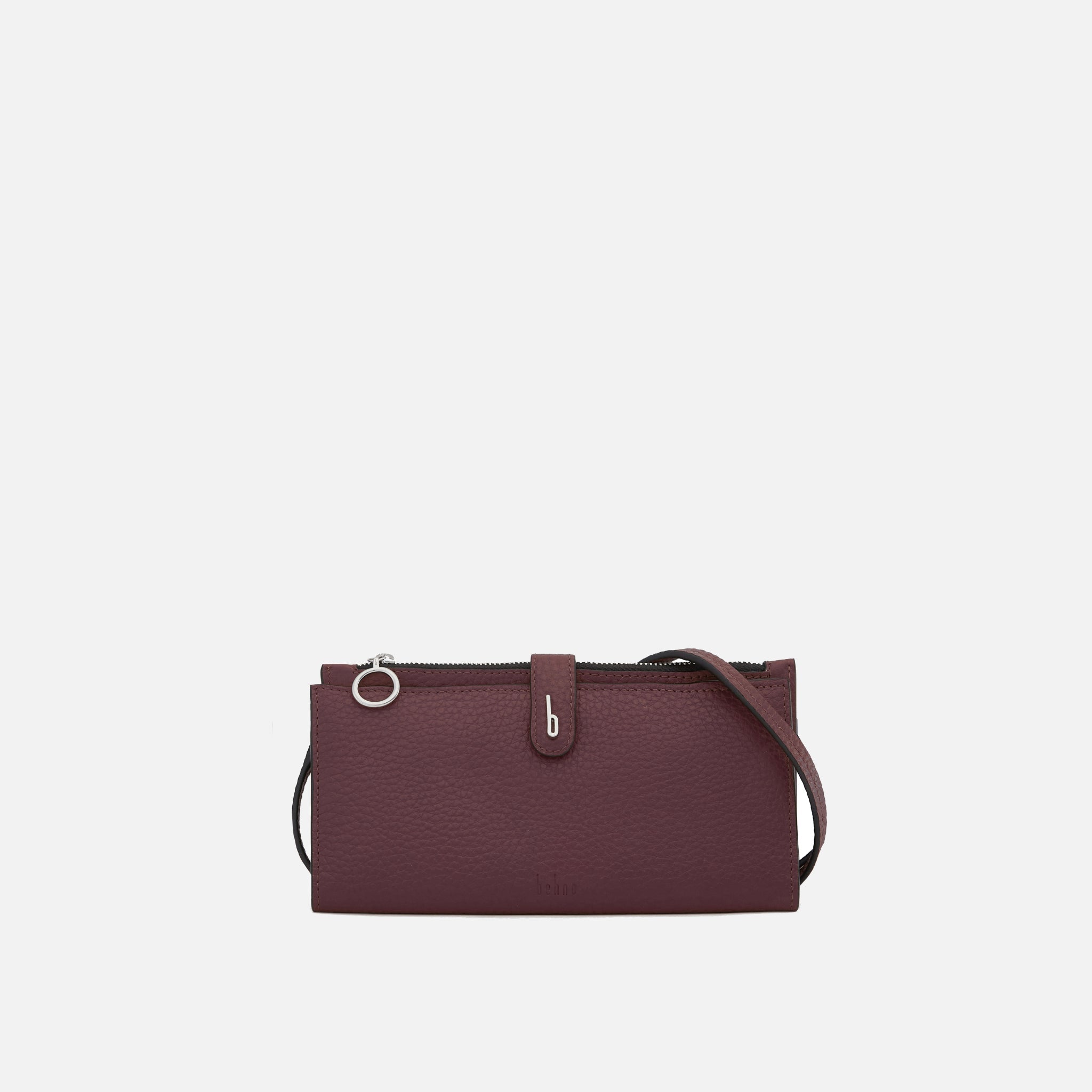 Andrea Wallet Pebble Bordeaux