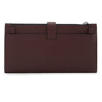 Andrea Wallet Pebble Bordeaux