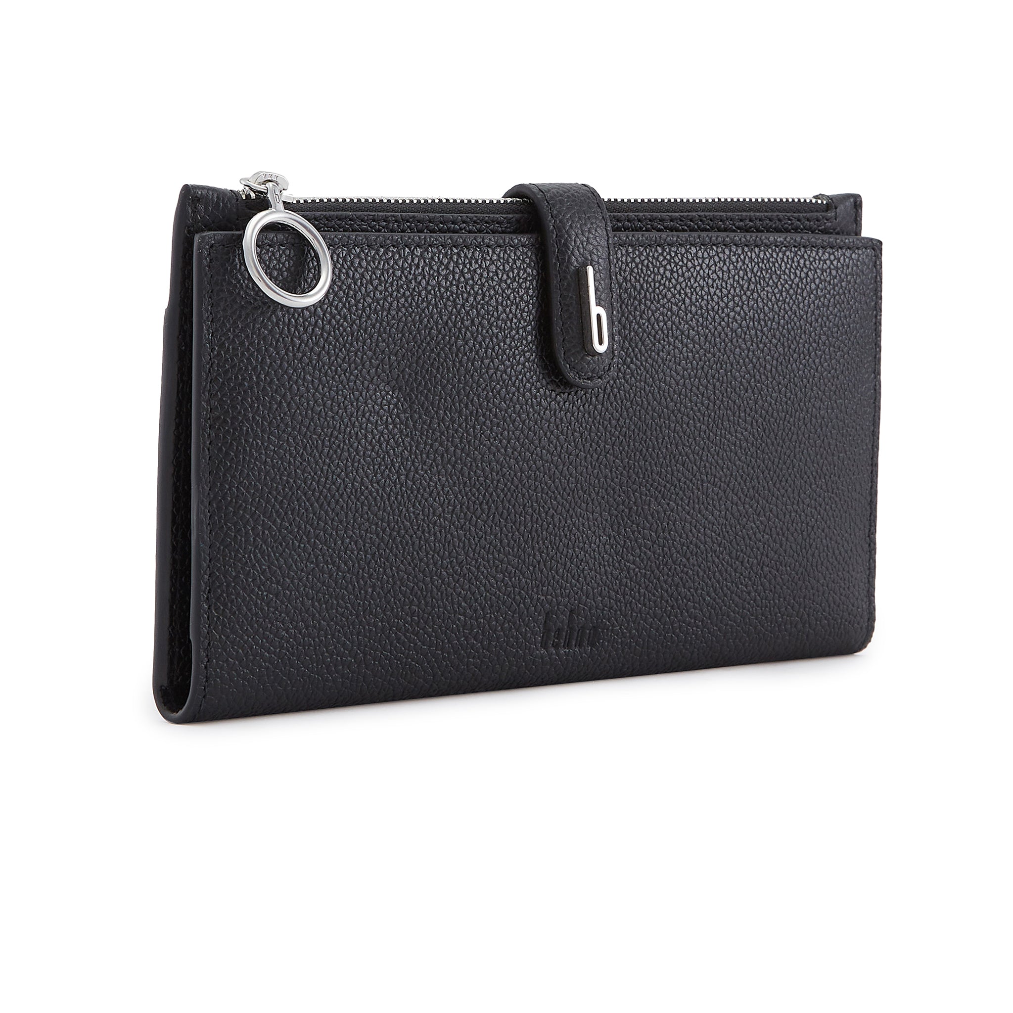 Andrea Wallet Pebble Black