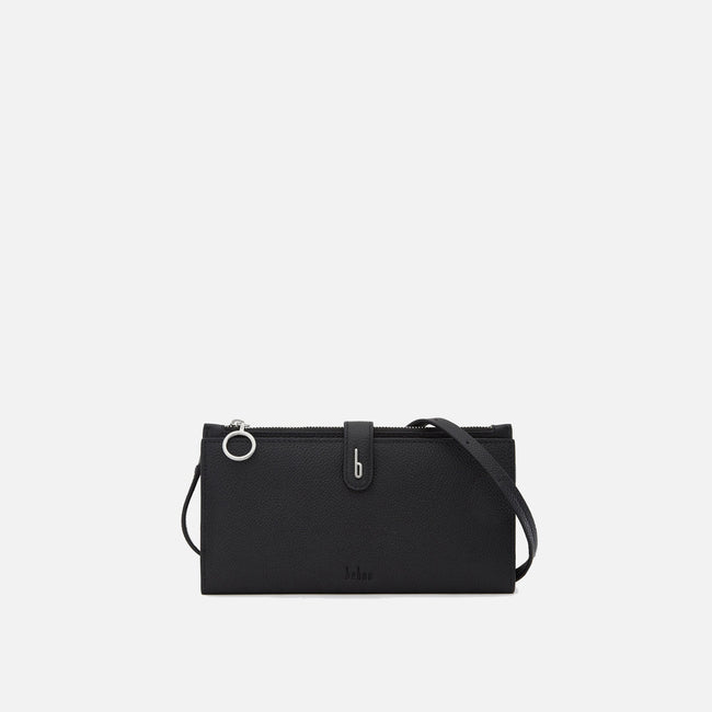 Andrea Wallet Pebble Black Hover Image