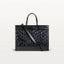 Braemar Tote in Black Pirarucu By Vivo Bags
