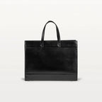 Braemar Tote in Black Pirarucu By Vivo Bags