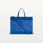 Braemar Tote in Cobalt Pirarucu By Vivo Bags
