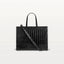Braemar Tote in Midnight Black Alligator By Vivo Bags