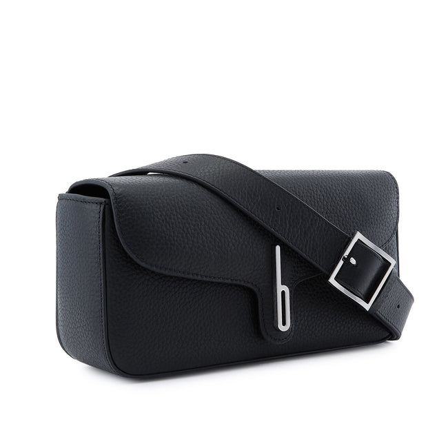 Claudia Crossbody Pebble Black Main Image