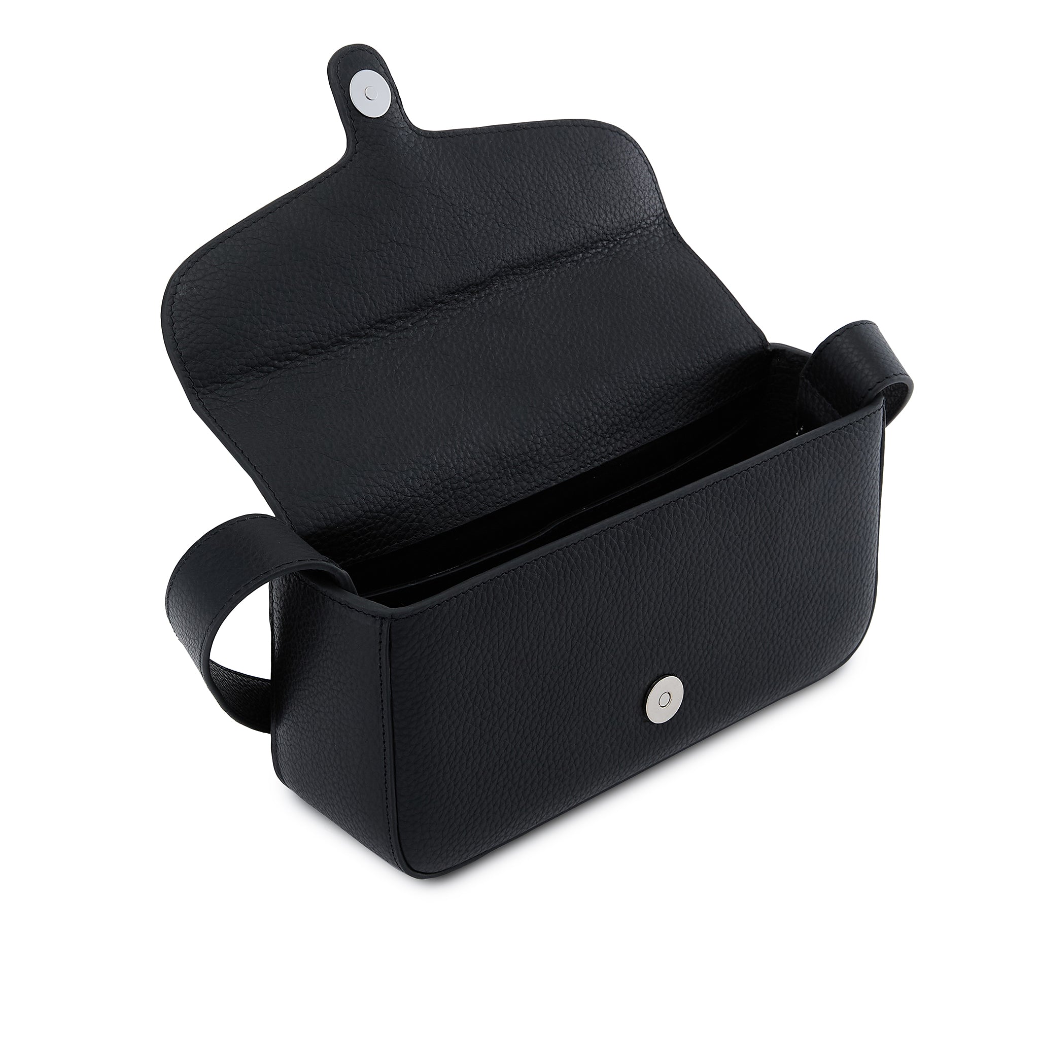 Claudia Crossbody Pebble Black