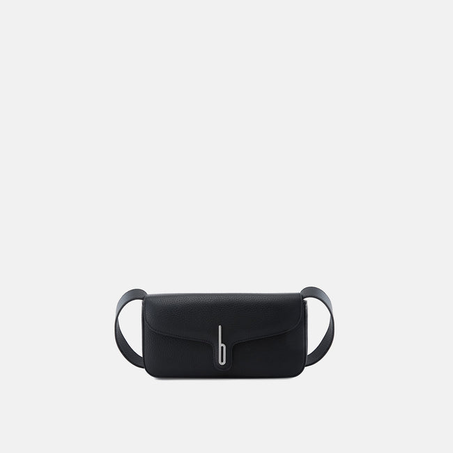 Claudia Crossbody Pebble Black Hover Image