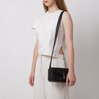 Claudia Crossbody Pebble Black