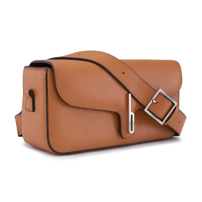 Claudia Crossbody Pebble Clay Main Image