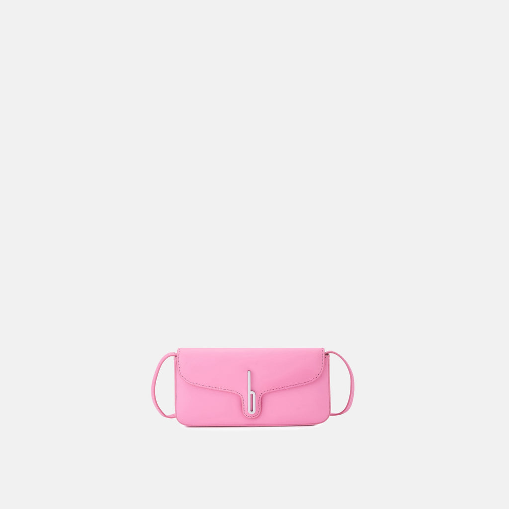 Claudia Mini Crossbody Nappa Gum Pink