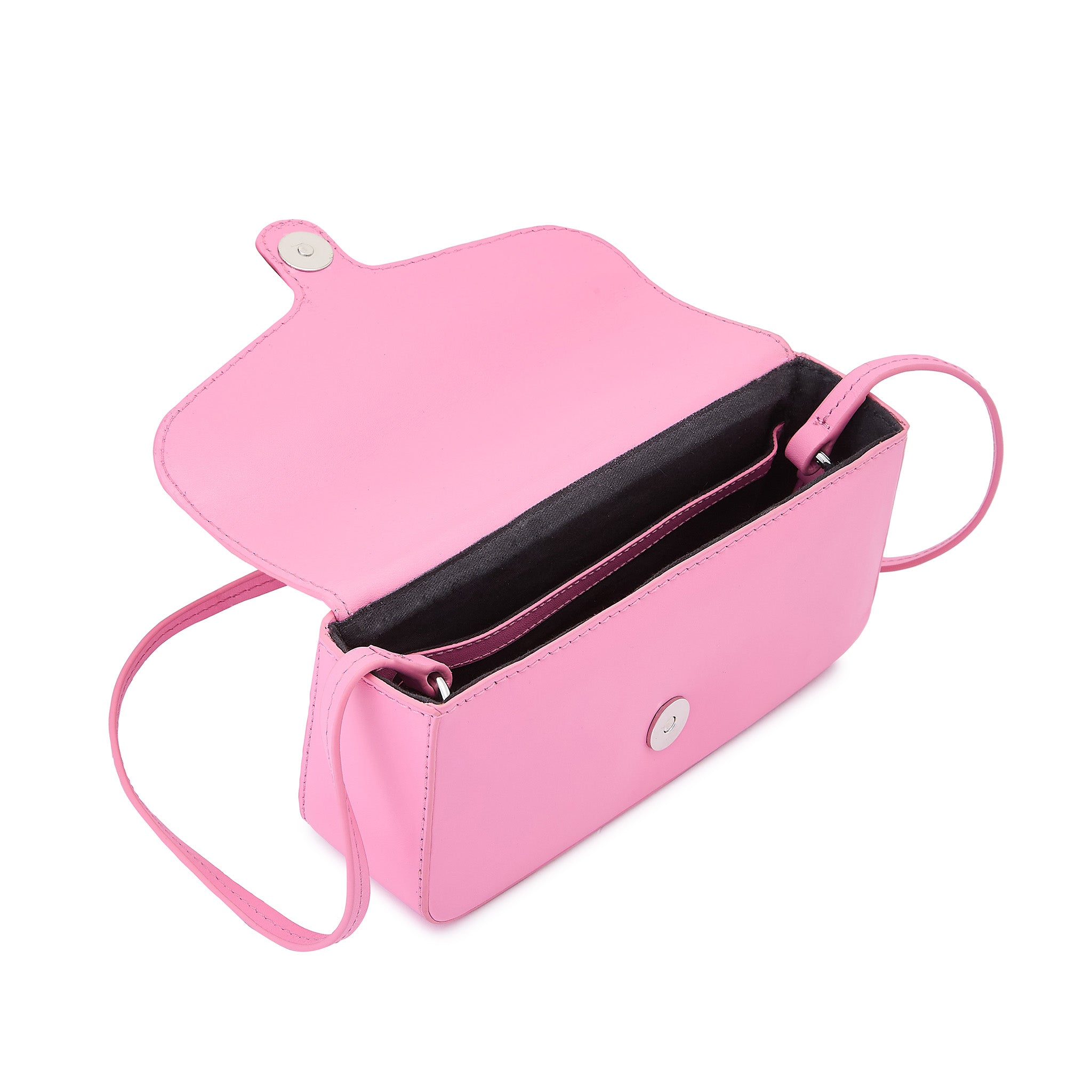 Claudia Mini Crossbody Nappa Gum Pink