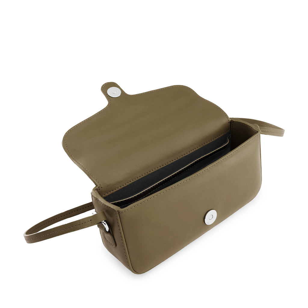 Claudia Mini Crossbody Nappa Wood