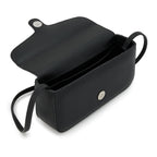 Claudia Mini Crossbody Pebble Black