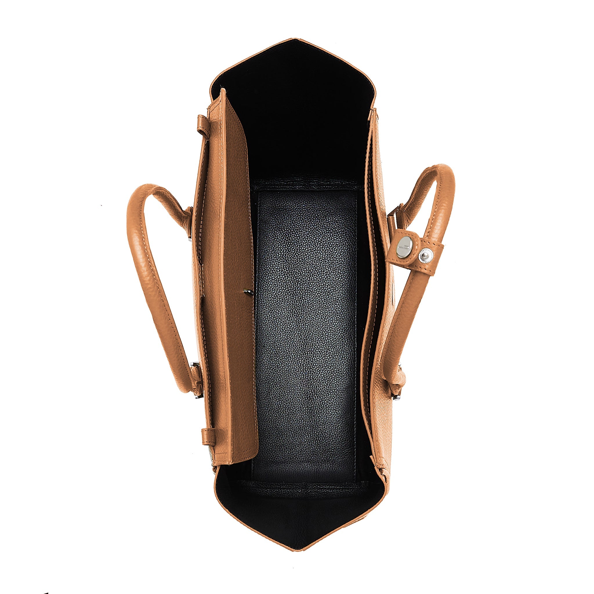 Coco Satchel Large Pebble Clay