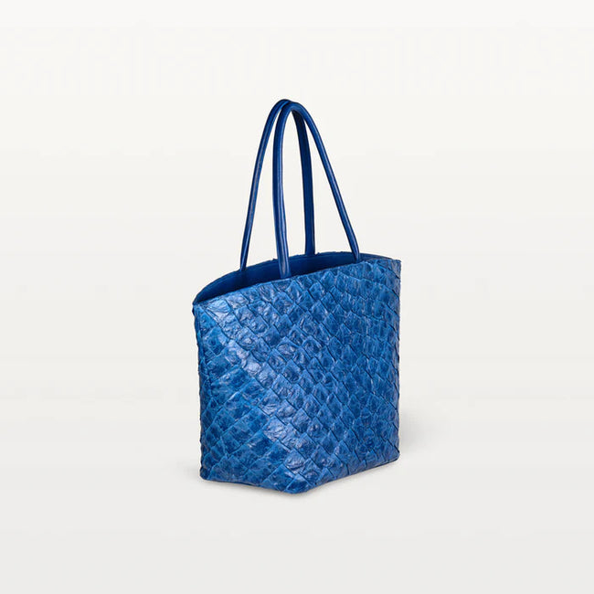 Delray in Cobalt Pirarucu By Vivo Bags Main Image