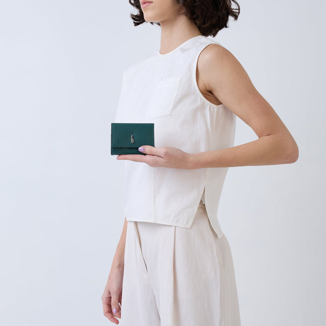 GINNI WALLET PEBBLE AVOCADO Main Image