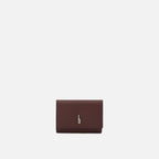 GINNI WALLET PEBBLE BORDEAUX