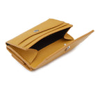 GINNI WALLET PEBBLE MUSTARD
