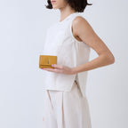 GINNI WALLET PEBBLE MUSTARD