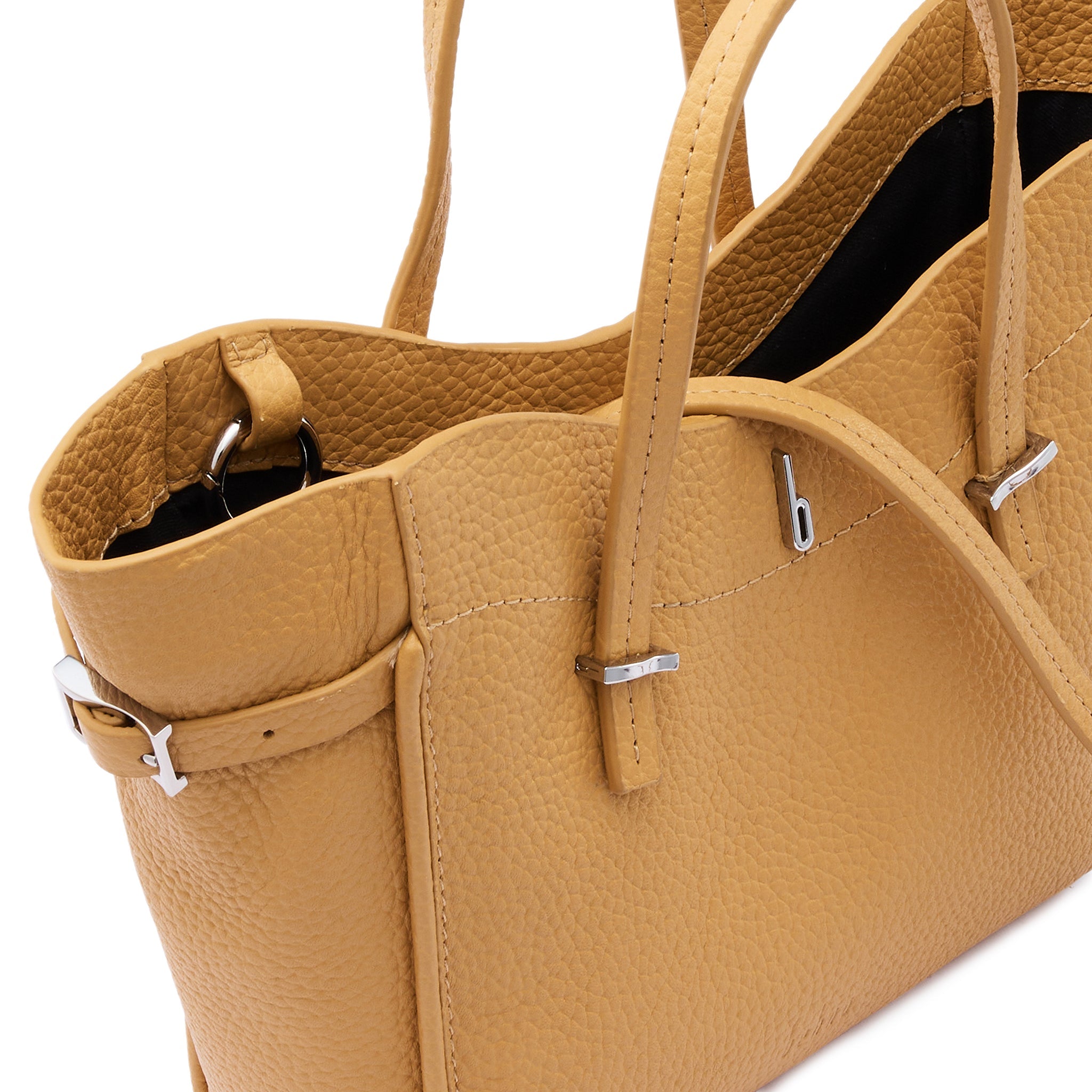 GRETA MINI CROSSBODY PEBBLE BISQUE