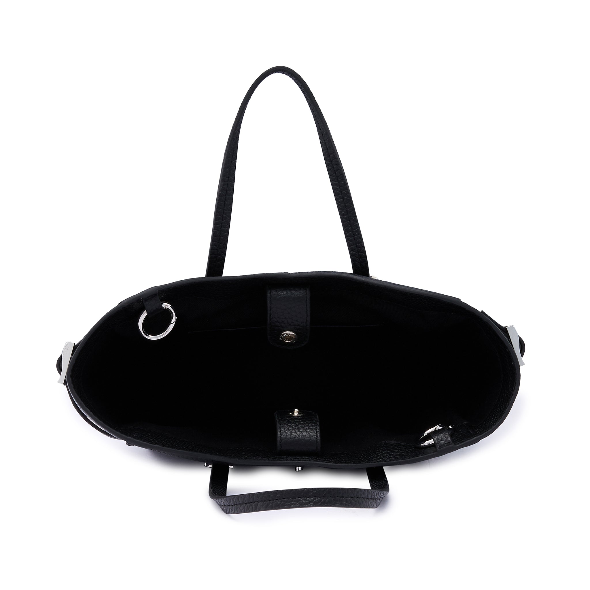 GRETA MINI CROSSBODY PEBBLE BLACK