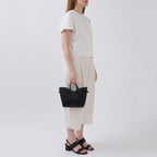 GRETA MINI CROSSBODY PEBBLE BLACK
